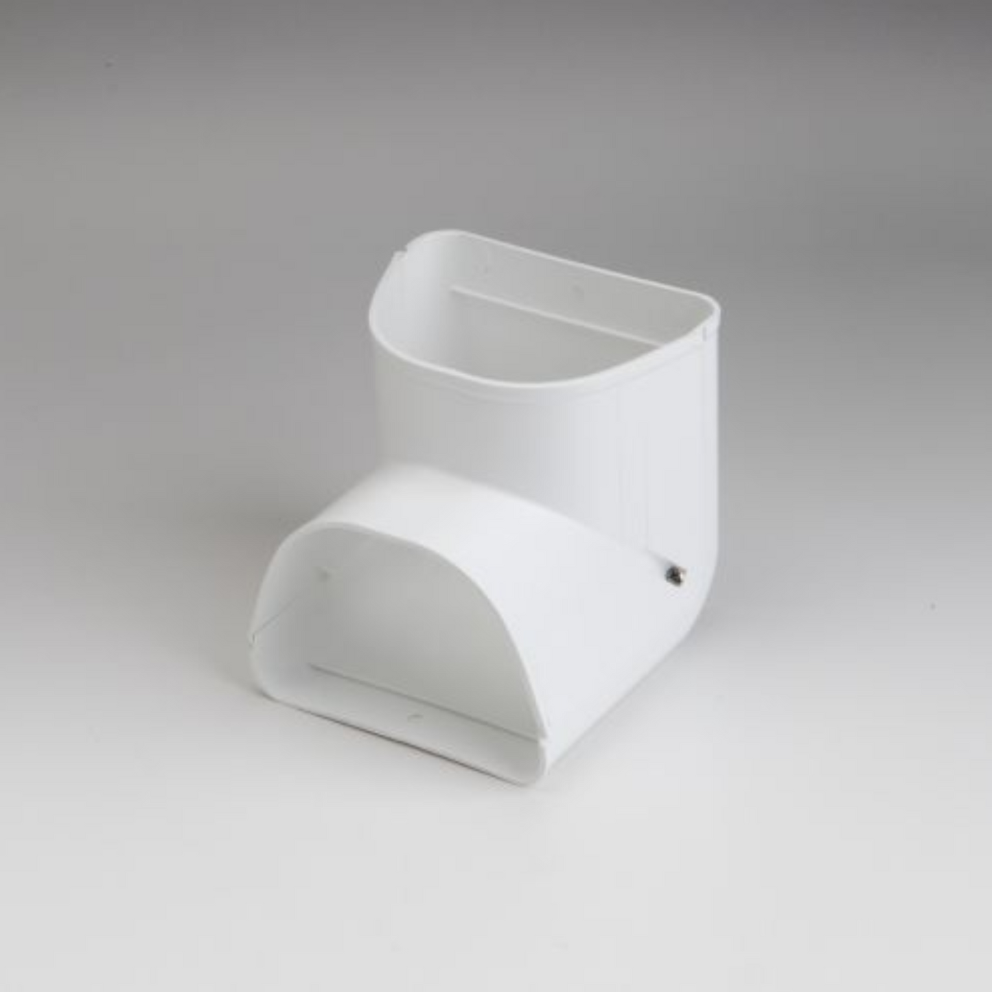 Fortress Lineset Covers 4.5" 90° In Vertical Ell, White 122